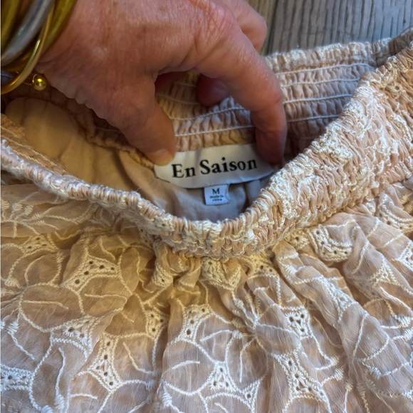 En Saison Cream Metro Mini Skirt - Picture 3 of 4